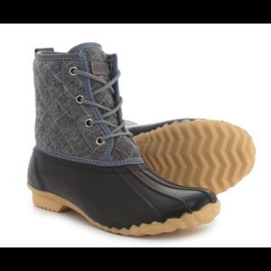 💜 Chooka 💜 duck boots fleece lined quilted